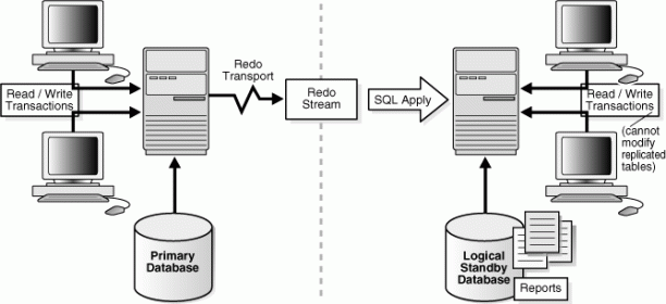 oracle data guard logical11g